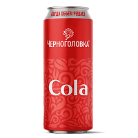 Черноголовка. Лимонад Кола Ж/Б 0,45л*12шт штуки