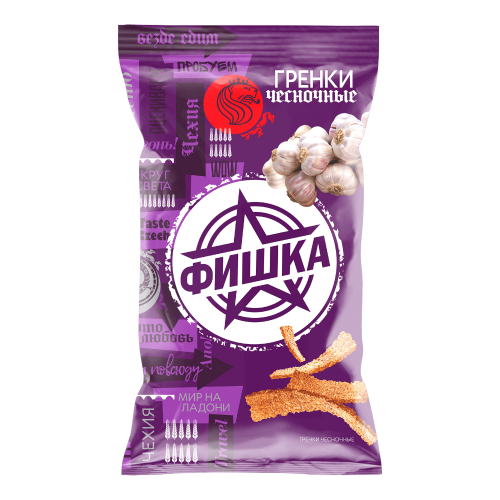 Гренки ФИШКА Чесночные 120гр*20шт