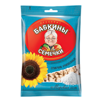 Семечки очищенные жареные с солью «Бабкины семечки», 100гр*30шт штуки(БС 913)