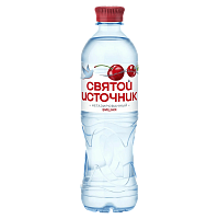 Святой источник Вишня б/г ПЭТ 0,5л*12шт ( 105 уп/пал) штуки 