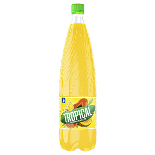 Ниагара. Газ. напиток Niagara Tropical Ананас-папайя (на сахаре) ПЭТ 1,45 х6шт(84уп/пал) штуки