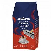 !!!Кофе в зернах LAVAZZA Crema e Gusto 1кг*6шт		