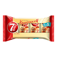 Круассан Сингл (3+1) какао 65гр*4шт*7уп