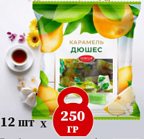 Карамель "Дюшес" 250гр*12шт штуки (КФ Азовская)