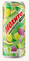 Очаково."Мохито" Виноград/Алое ж/б 0,45л*24шт(72 уп/пал)