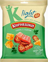 Сухарики "Кириешки Light"33г*50шт Семга и сыр