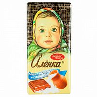 Шоколад "Аленка, много молока" 90гр*15шт*6