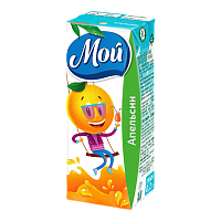 Нектар МОЙ Апельсин 0.2л.*27шт