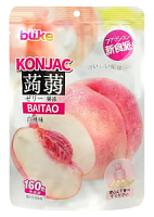 Желе питьевое конняку со вкусом белого персика BLIKE 160г*80 