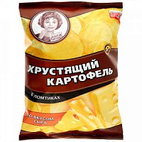Чипсы Хрустящий картофель с Сыром160г*9шт