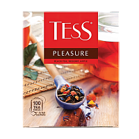 Чай "TESS" Плэжа (шиповник, яблоко) 1уп*100пак*9бл
