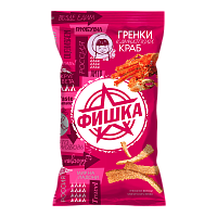Гренки ФИШКА Камчатский Краб 120гр*20шт