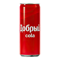 Добрый Кола жб 0,33л*24шт (90уп/пал)