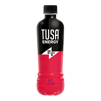 Энергетический напиток TUSA"RED CHERRY" 0,5л ПЭТх12шт(108уп/пал)