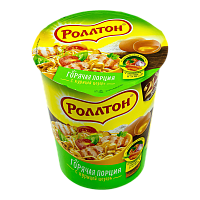 Роллтон-лапша Креветка Цезарь стакан 70гр*24шт