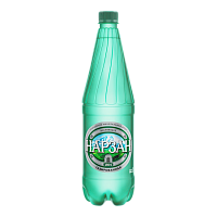 Нарзан. Вода минеральная газированная (серебряная) 1л*9шт (60уп/пал)