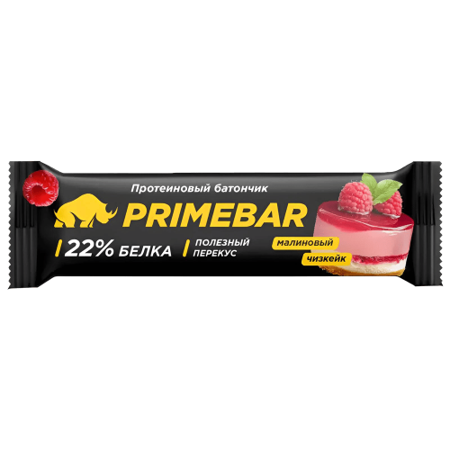 Батончик протеиновый глазированный "Protein Bar" CYBERMASS Малиновый чизкейк 40гр*15шт*8бл штуки
