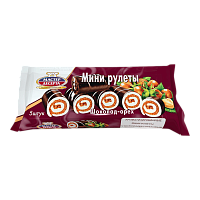 Мини-рулет Мастер десерта ШОКОЛАД/ОРЕХ 175гр*15шт