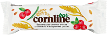 Батончик Cornline из цельных злаков с клюквой и воздушным рисом 30г*18шт*8шб штуки(ВК246