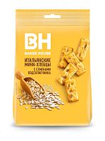 Мини-хлебцы BAKER HOUSE с семенами подсолнечника, оливковым маслом и морской солью 110 гр*12 шт 