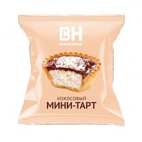 Мини-Тарты Baker House с Кокосовой начинкой 40гр*24шт