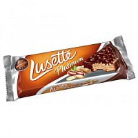 Вафли Lusette Lusette Platinum с арахисом 50гр*20шт