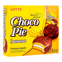 ЧокоПай Банан 28гр*12шт*8бл. LOTTE