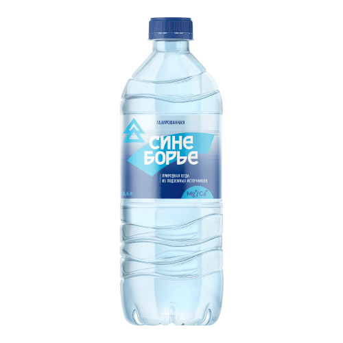 Синеборье. Вода газ 0,6л*12шт (90 уп/пал)