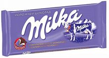 Шоколад " Милка " 85гр*22шт Молочный  Dark