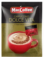 Кофе "MacCoffee" Cappuccino Dolce Vita 24гр*20пак*20уп