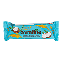 Батончик Cornline из цельных злаков с кокосом и воздушным рисом 30г*18шт*8шб
