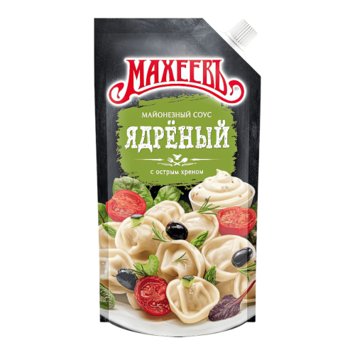 Соус майон. "Махеев" Ядреный дой-пак 200гр*20шт