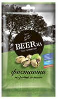 Фисташки "BEERKA" обжаренные, соленые 80гр*30шт