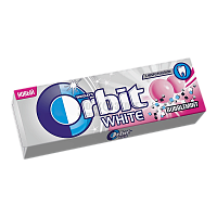 Орбит Белоснежный Bubblemint жевательная резинка 13.6г*30шт ( 20бл)