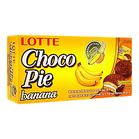 ЧокоПай Банан 28гр*6шт*16бл. LOTTE
