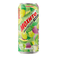 Очаково."Мохито" Виноград/Алое ж/б 0,45л*24шт(72 уп/пал)