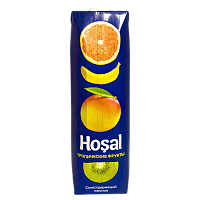Сок (ХОСАЛ) Тропические фрукты, HOSAL JUICE MULTIFRUIT 1л*12шт(78уп/пал)