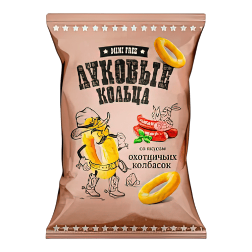 Луковые кольца "Mini Free"45г*24 шт  Охотничьи колбаски (КВС445) 