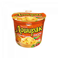 Доширак. Стакан пюре картофельное Мясо 40гр*24шт