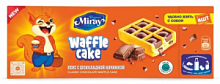 Кекс WAFFLE CAKE c шоколадной начинкой 45 гр*4 шт* 10бл  КОРОБКА