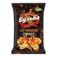 Чипсы БУЛЬБА из сырого картофеля  со вкусом Острого перца 75гр*25  