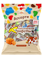 Конфеты "Александровская коровка" ассорти 250гр*21 шт 